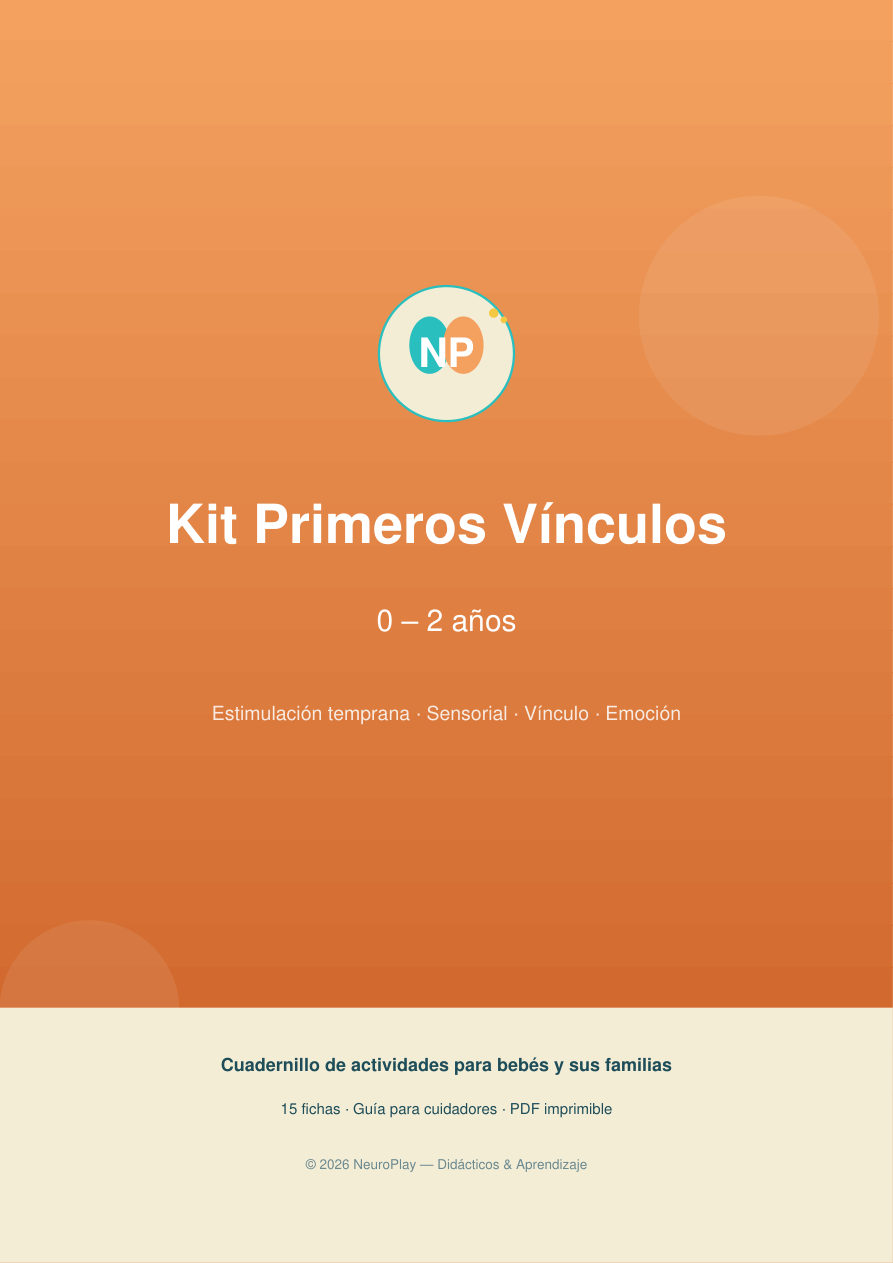 Portada del Kit 0–2 Primeros Vínculos